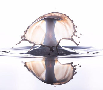 a water drop created with MIOPS Splash