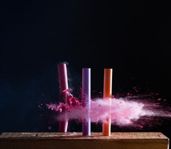 How to Take a High Speed Breaking Chalk Photograph With an Airgun